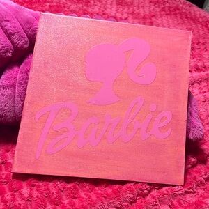 Barbie canvas wall decor